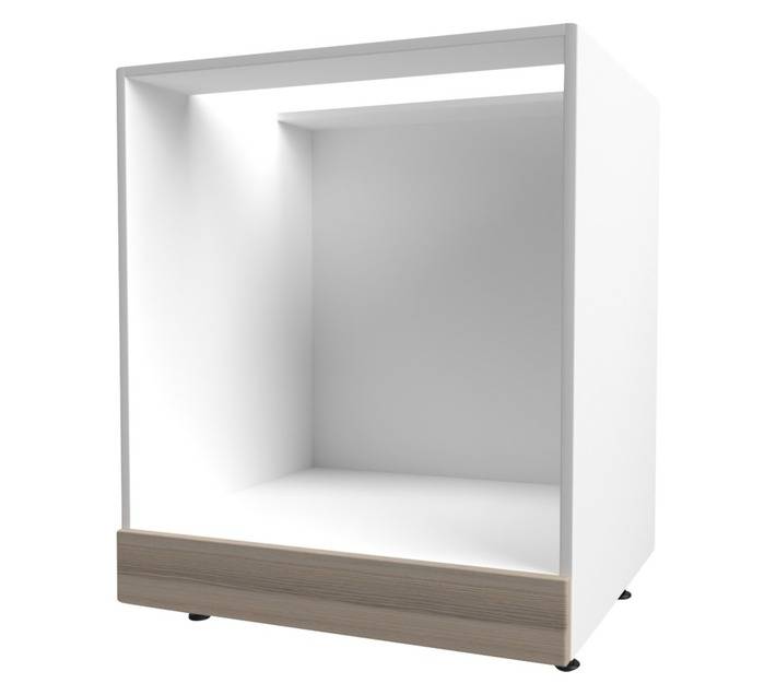 Home and Kitchen Base Unit Melamine Under Counter Oven Cabinet - Coimbra (600mm)