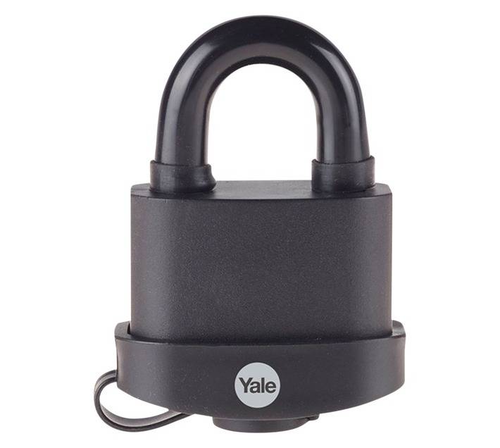 Yale Weatherproof Padlock - Black (61mm)