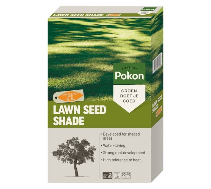 Pokon 7174 Lawn Seed Shade - Green (1kg)