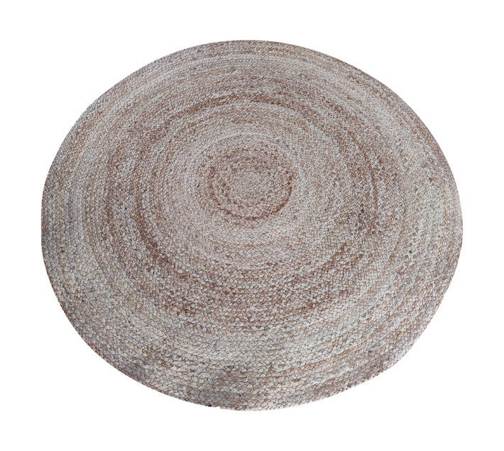 Jute Round Rug - Natural (1200mm)
