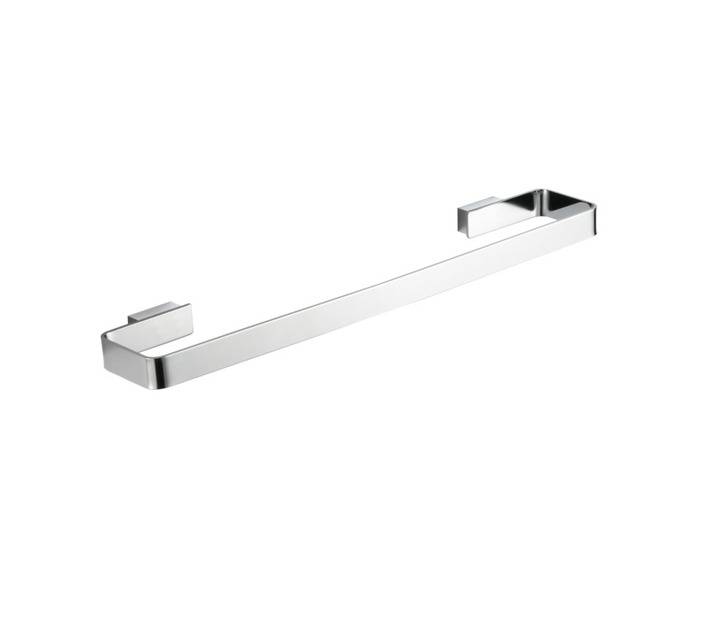 Lusso Ciano Single Towel Rail - Chrome (600mm)