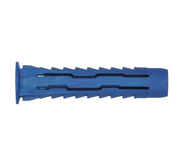 Rawlplug 10 x Universal Nylon Plug - Blue (6 x 30mm)