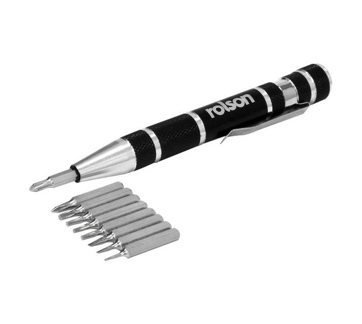 R28226 Precision 8-in-1 Screwdriver Bit Set with LED