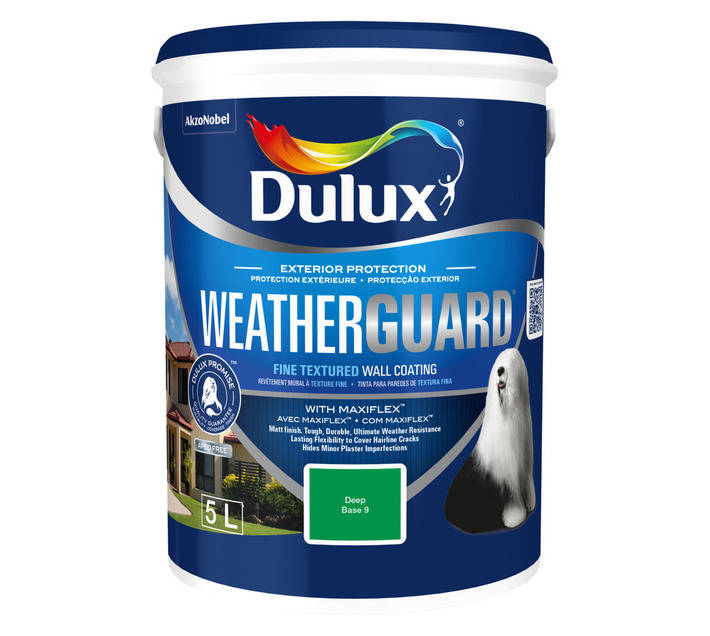 Dulux Weatherguard Fine Textured Deep Base 9 (5L)