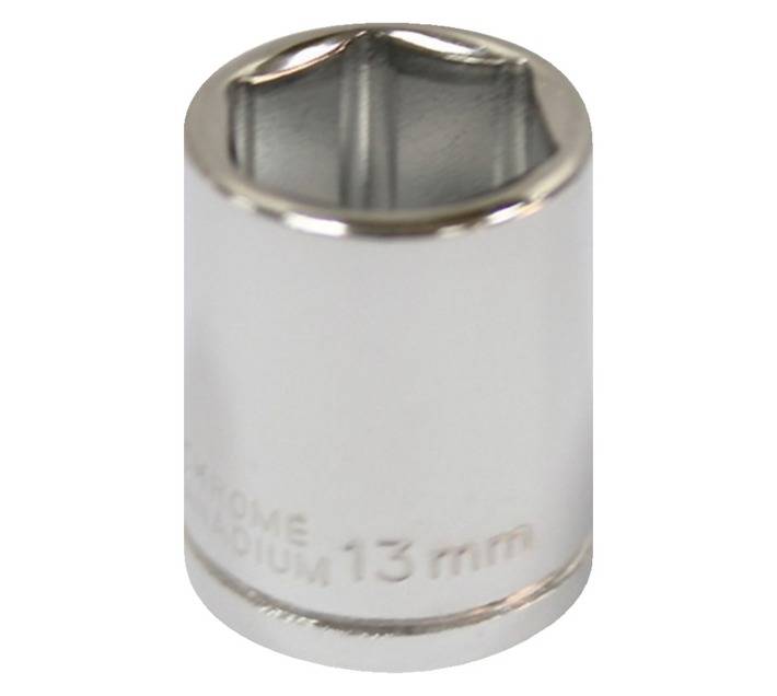 Mastercraft Â¼" Drive 6 Point Socket (13mm)
