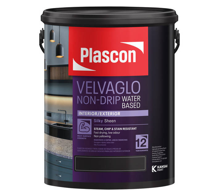 Plascon Velvaglo Non Drip Water Based Pastel Base (5L)