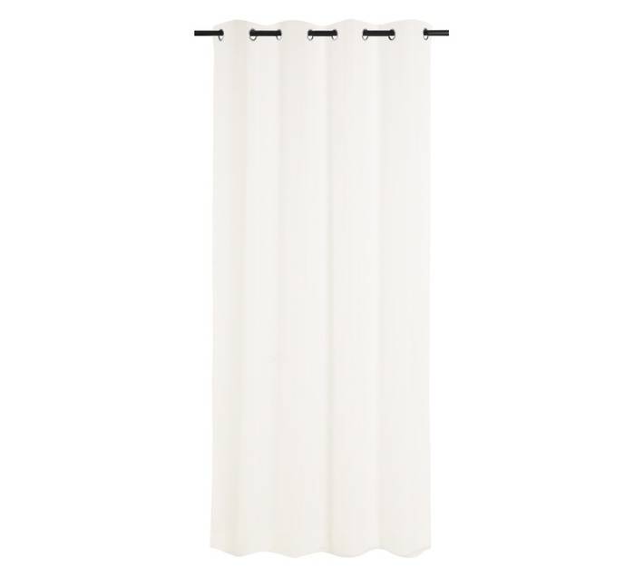 Voile Eyelet Curtain - Cream (2800 x 2230mm)