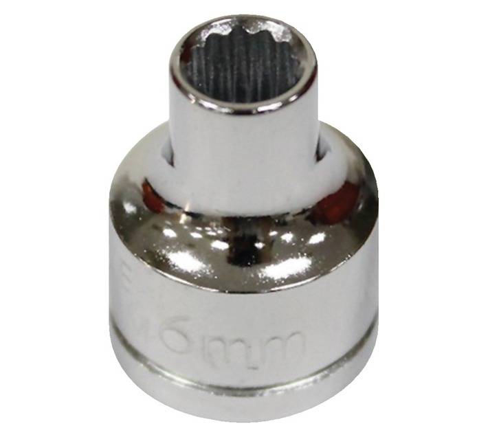 Mastercraft Â¼" Dr D/Wall Socket (13mm)