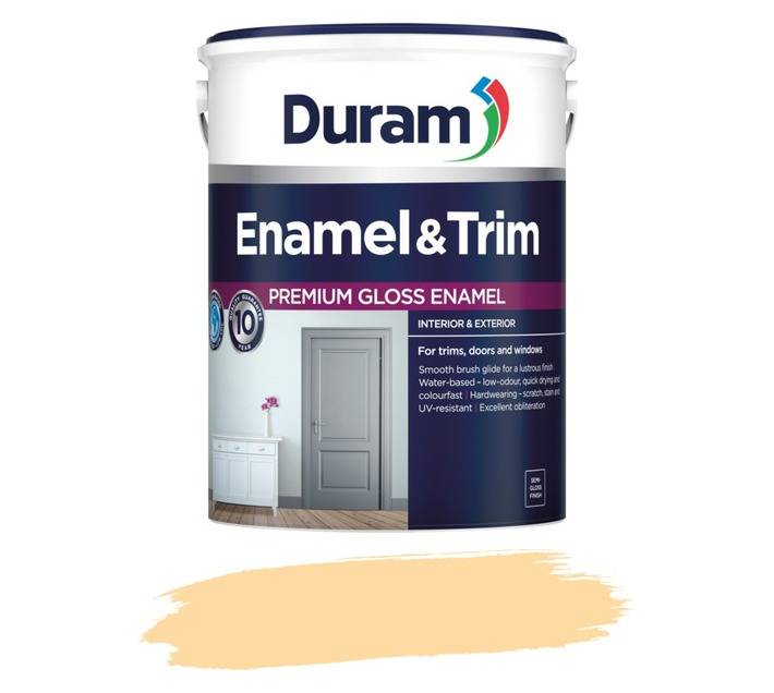 DURAM ENAMEL & TRIM 5LT CRM