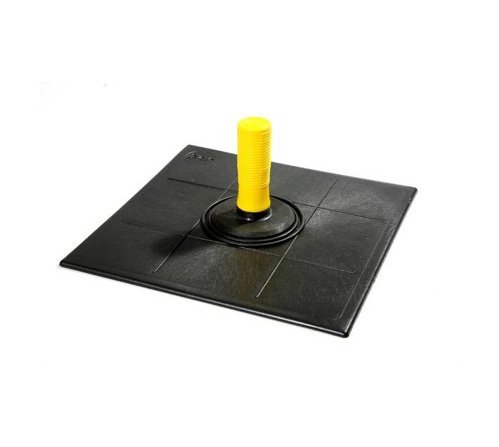 Grip Pro Model Plastic Hawk and Support - Black