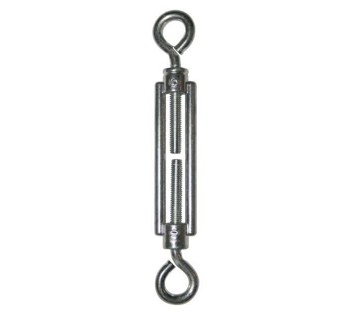 Active Hardware Light Duty Eye To Eye Turnbuckle - Silver (110 x 15 x 10mm)
