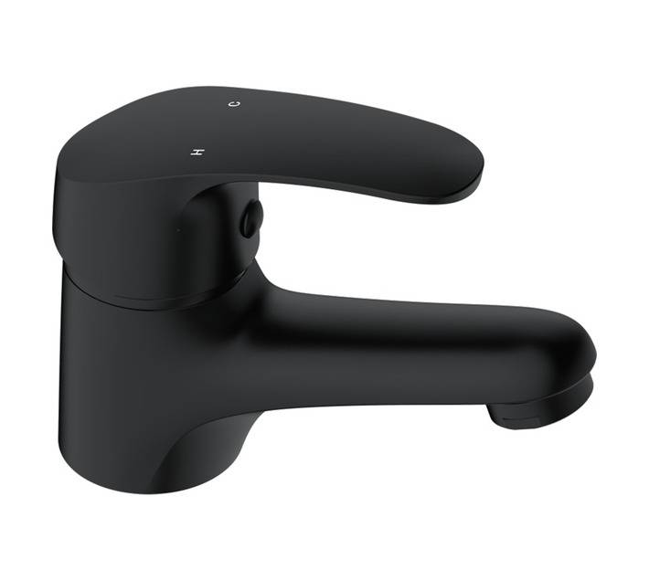 Icon Pisces II Basin Mixer - Black