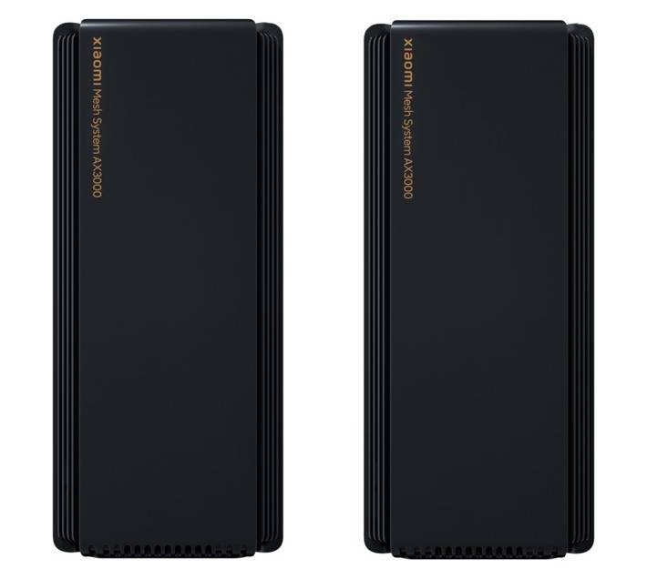 Xiaomi AX3000 2 x Whole Home Mesh Systems - Black