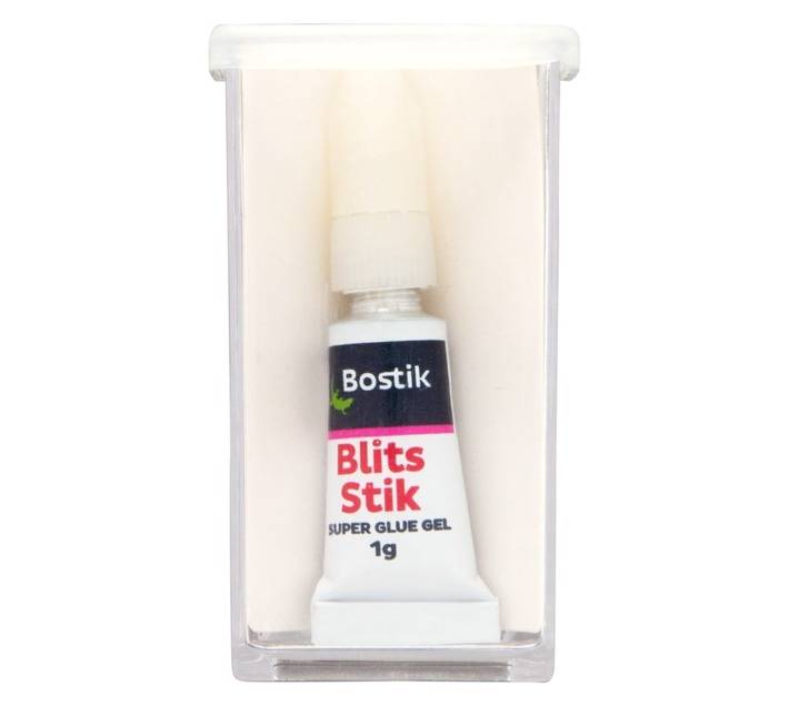 Bostik 4 x Mini Blits Super Glue - Clear (1g)