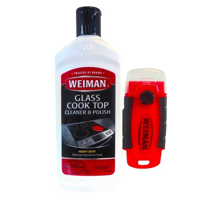 Weiman Glass Cook Top Surface Cleaner with Scraper (238g)