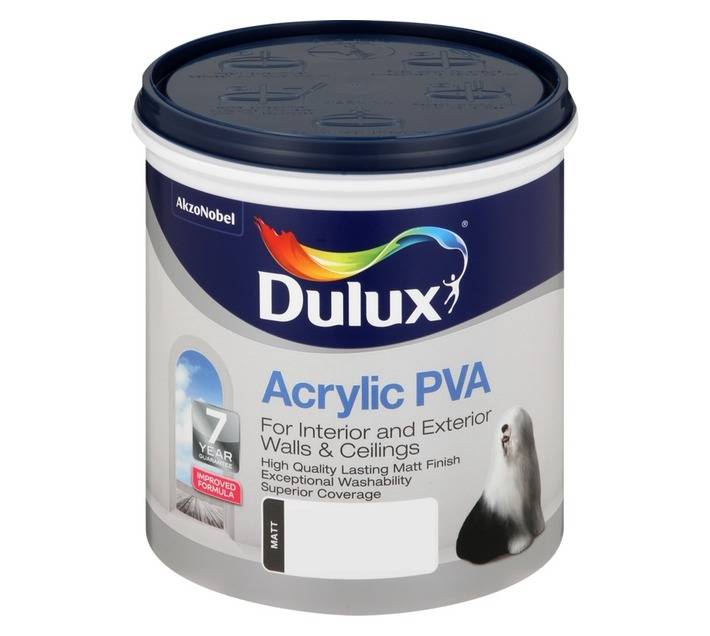 Dulux Acrylic PVA - Ivory Lace (1L)