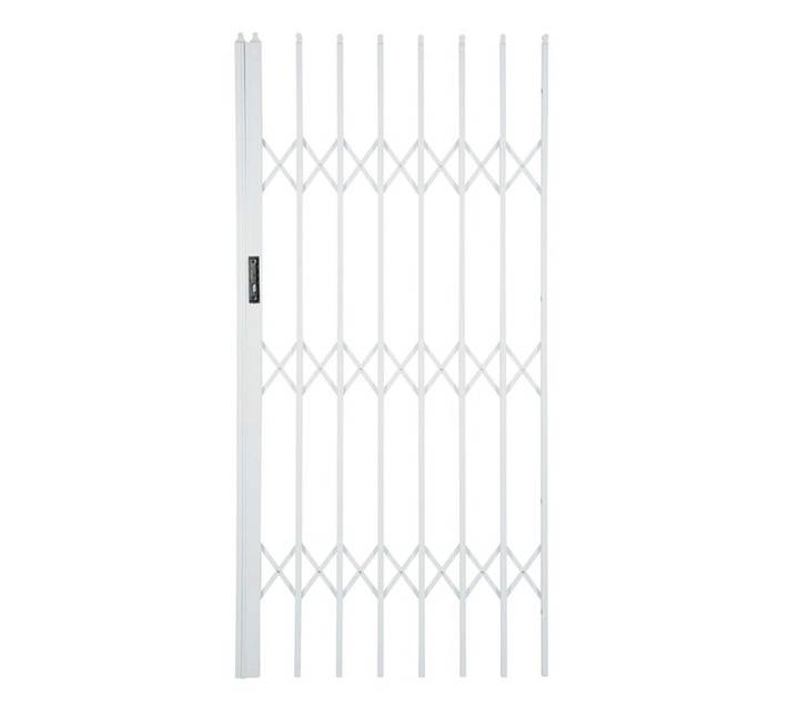 Xpanda Alu-Glide Security Gate - White (2500 x 2150mm)
