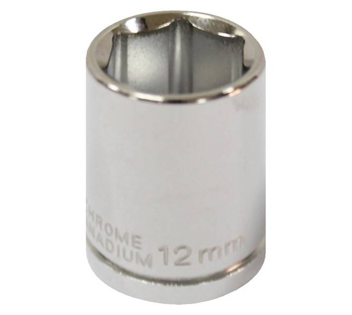 Mastercraft Â¼" Drive 6 Point Socket (12mm)