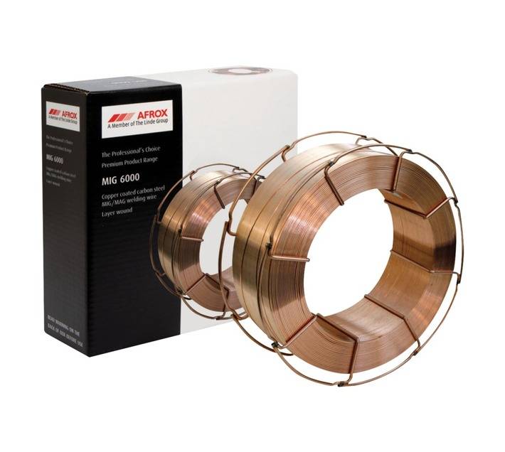 Afrox 5kg 0.8mm MIG 6000 wire spool