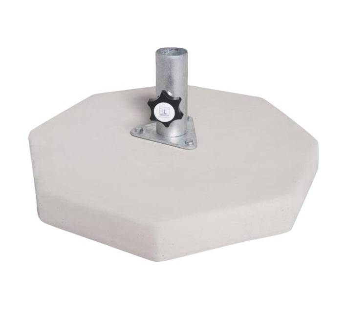St Umbrella Concrete Umbrella Base - Grey