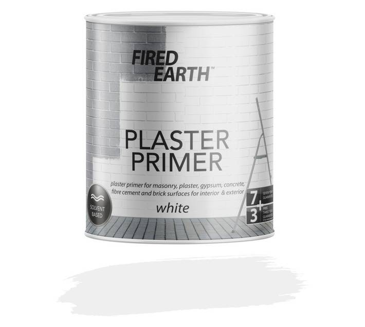 Fired Earth Solvent Based Plaster Primer - White (1L)