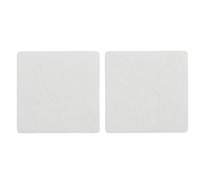 Safe Top Adhesive Felt Pads Square - White (50 x 50mm x 2 Pads)