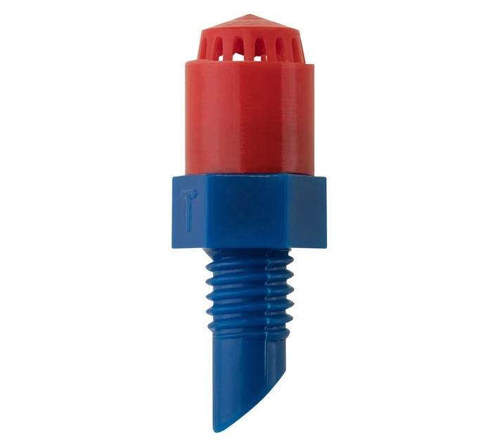 Microjet PN001 10 x 360 Degree Sprinkler Heads - Blue/Red