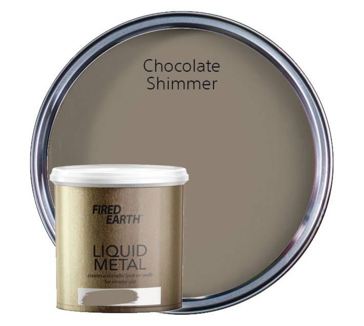 Fired Earth Liquid Metal - Choc Shimmer (1L)