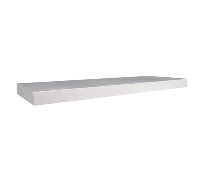Shelfmate Pine Floating Shelf - White (440 x 200 x 30mm)