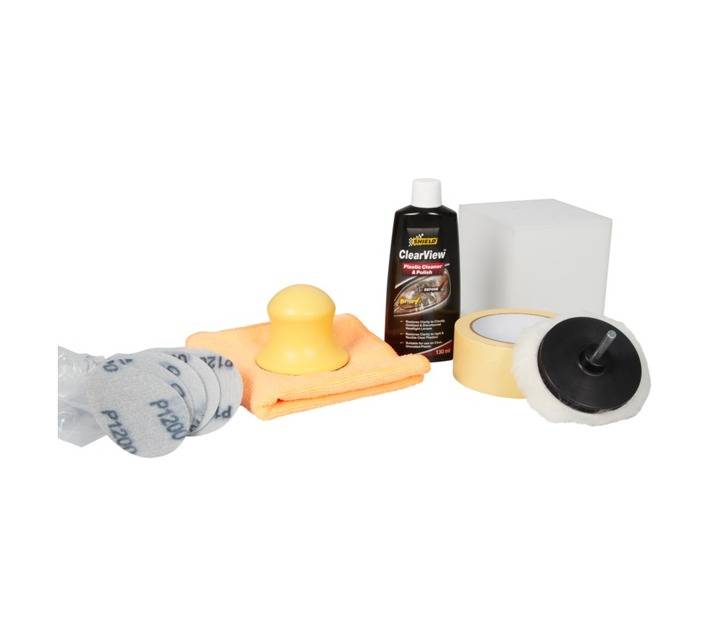 Shield 10 Piece Headlight Restoration Kit