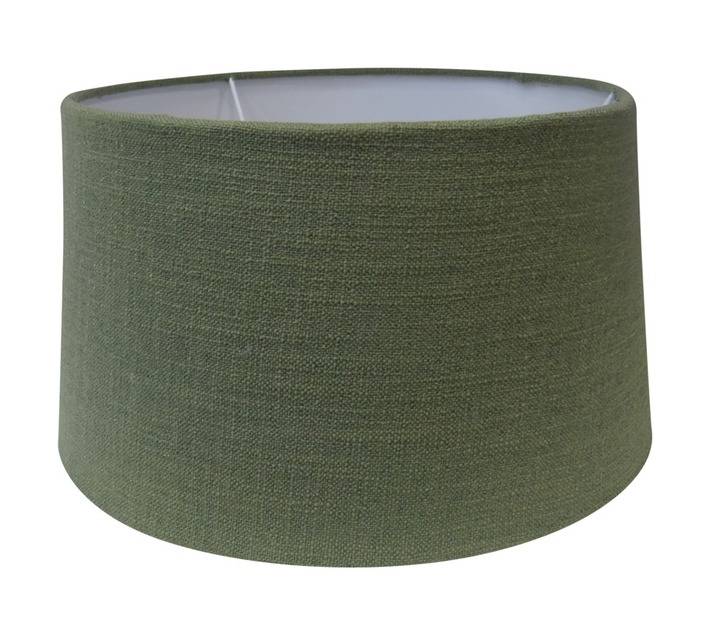 Design House Tapered Drum Lamp Shade - Meadow Green (320mm)