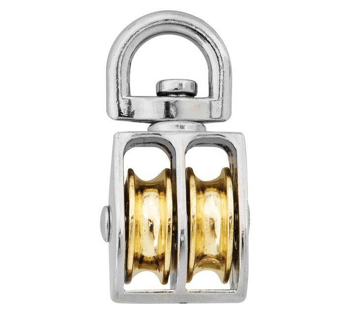 Active Hardware Double Swivel Pulley (19mm)