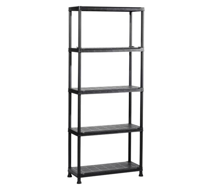 Keter 5 Tier Shelf - Black (320 x 750 x 1770mm)