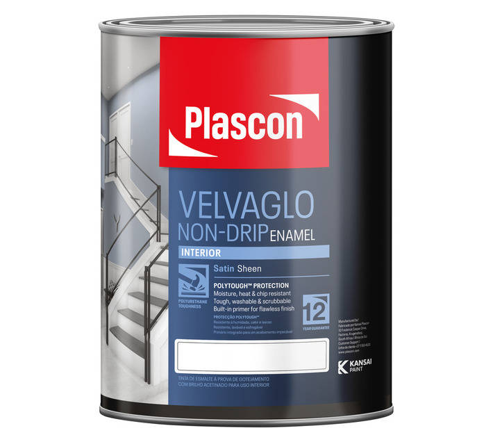 Plascon Velvaglo - White (5L)