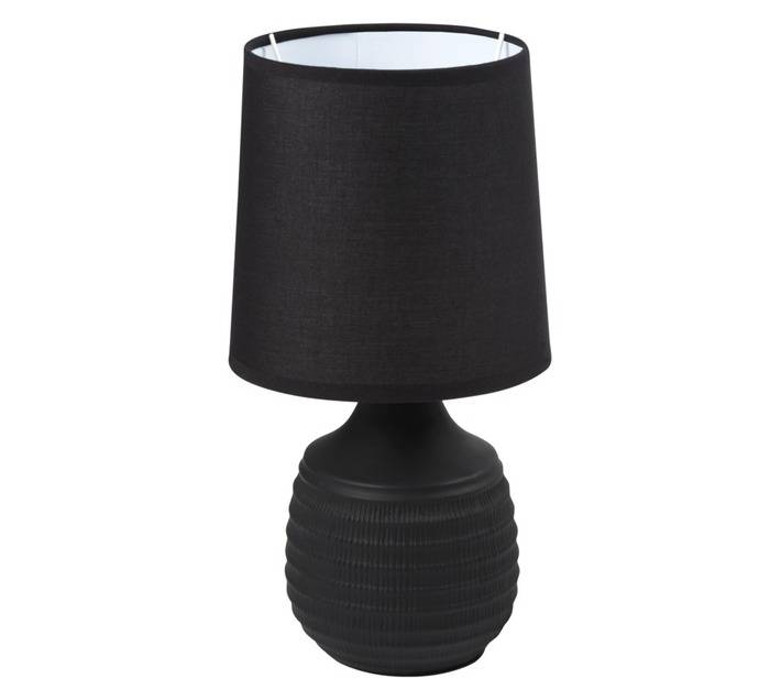 Design House Ceramic Table Lamp - Black