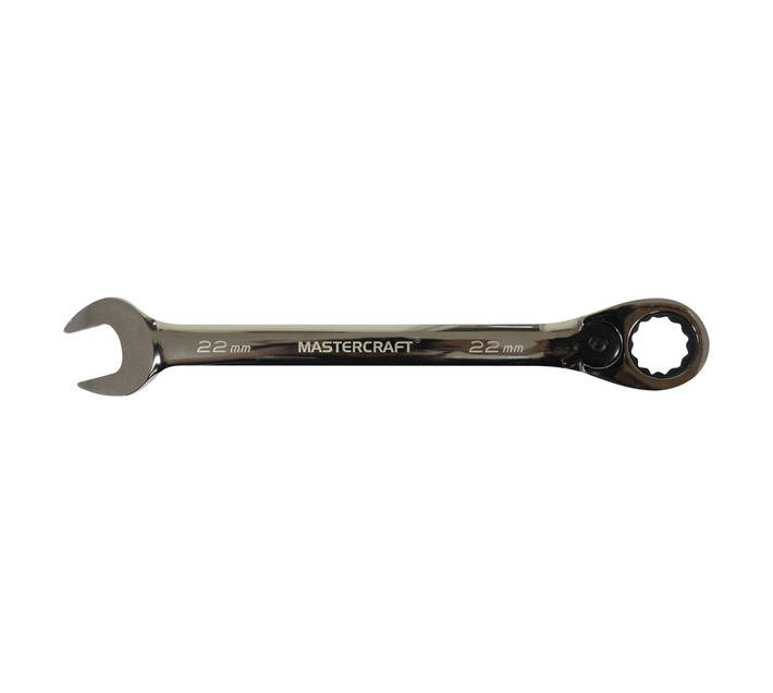 Mastercraft Ratchet Comb Wrench (22mm)