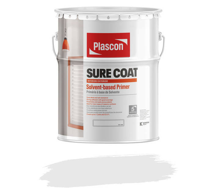 Plascon Solvent Based Sure Coat Plaster Primer - Off White (20L)