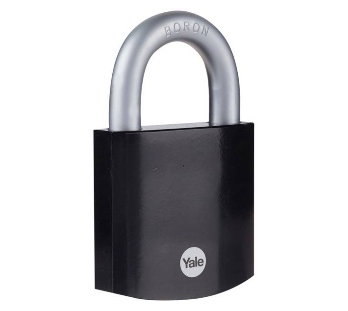 Yale Hardened Padlock - Black (63mm)