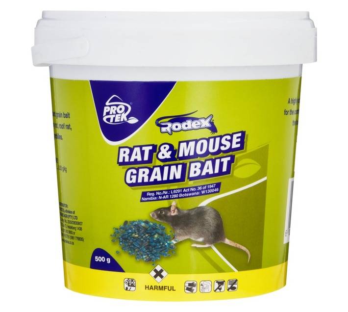 Protek Rodex Rat and Mouse Grain Bat (500g)