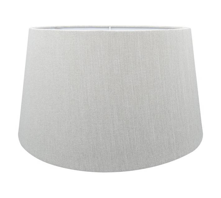 Design House Tapered Drum Lamp Shade - Cement Grey (320mm)