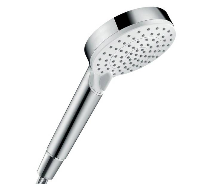 Hansgrohe 650 Crometta Showerhead Set - White/Chrome (85mm)