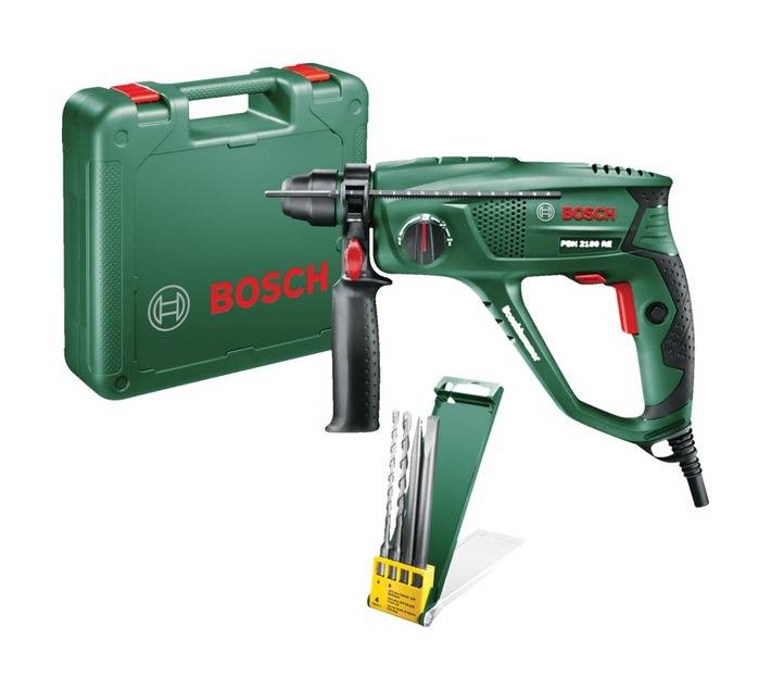 Bosch Rotary Hammer Drill with SDS Plus 550W (PBH2100RE)