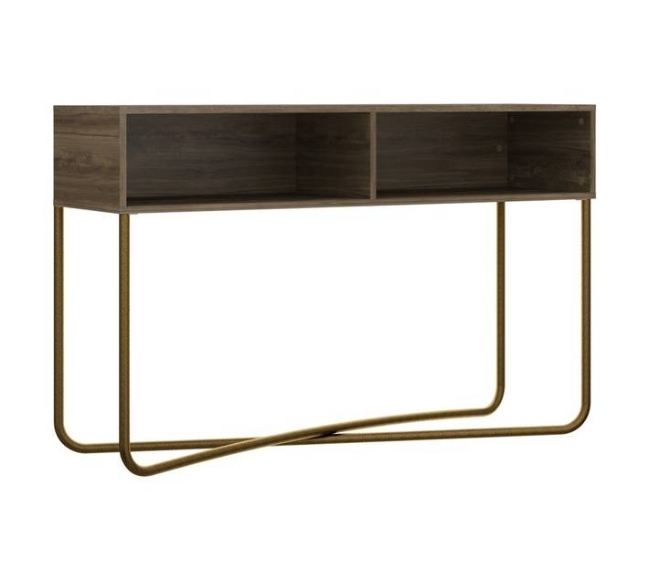 Home and Kitchen Mocha Legno Table - Walnut (380 x 1200 x 700mm)