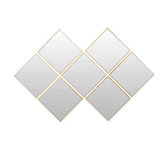 Design House 7 Piece Darwin Mirror - Gold