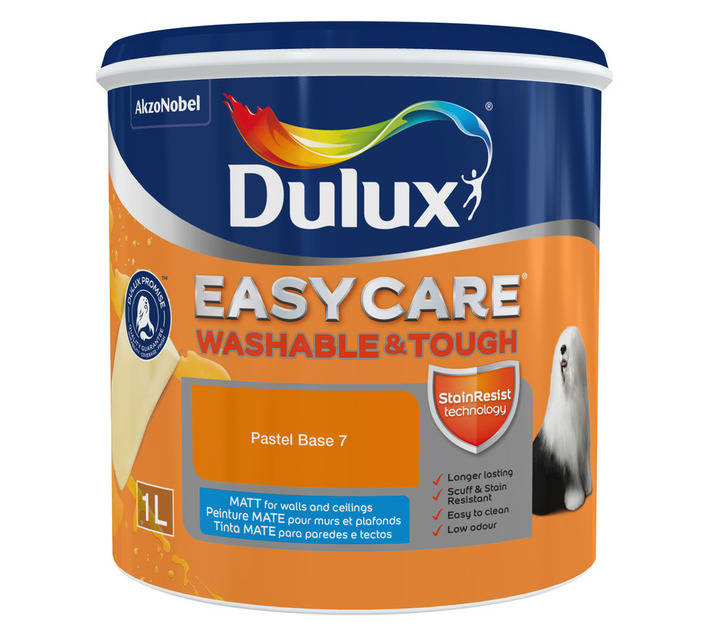 Dulux Easycare Washable Matt Pastel Base 7 (1L)