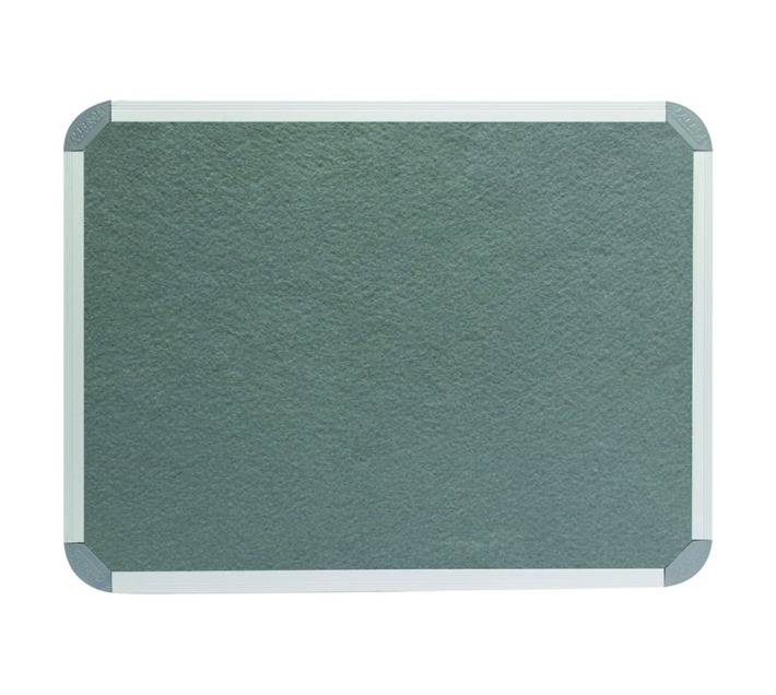 Parrot Products BD0776L Aluminium Frame Information Board - Grey (2400 x 1200mm)