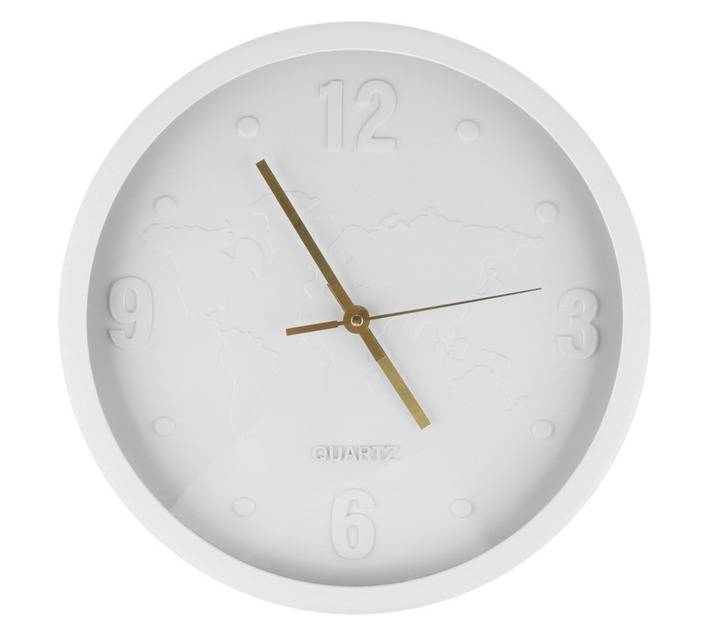 Design House Chicago Clock - White (300mm)