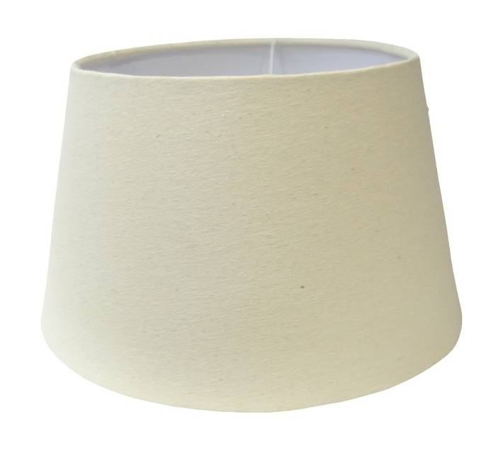 Design House Tapered Drum Lamp Shade - Ivory (260mm)