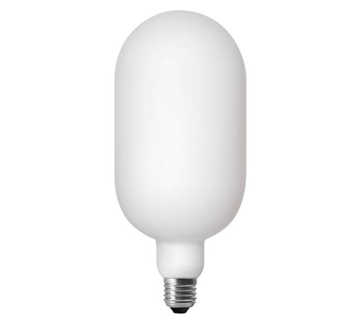 Design House Frosted Oval LED Globe - White