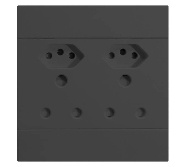 Veti 2VC224 Double RSA Double 4x4 RSA V-Slim - Charcoal